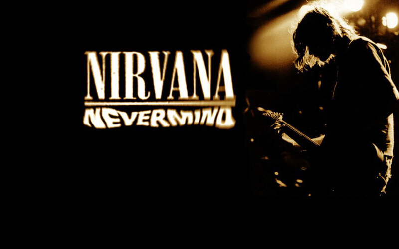 Nirvana performing Nevermind