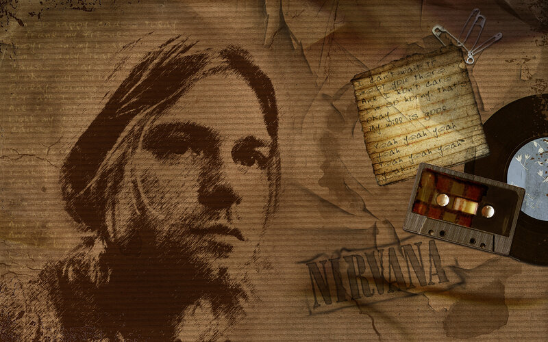 Nirvana tribute collage
