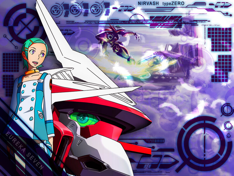 Nirvash typeZERO mecha battle