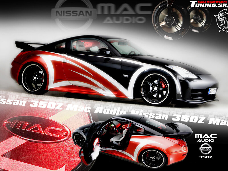Nissan 350Z with Mac Audio