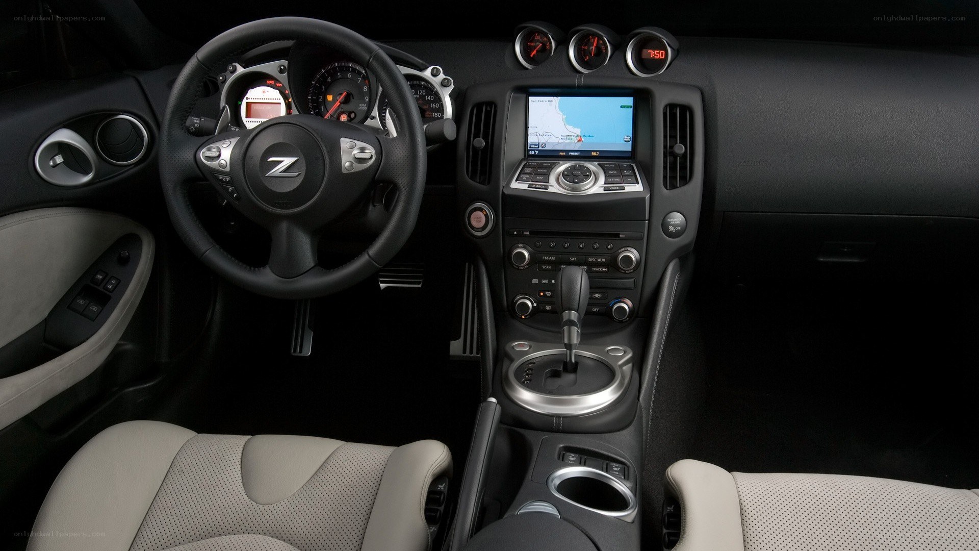 Nissan 370Z interior dashboard