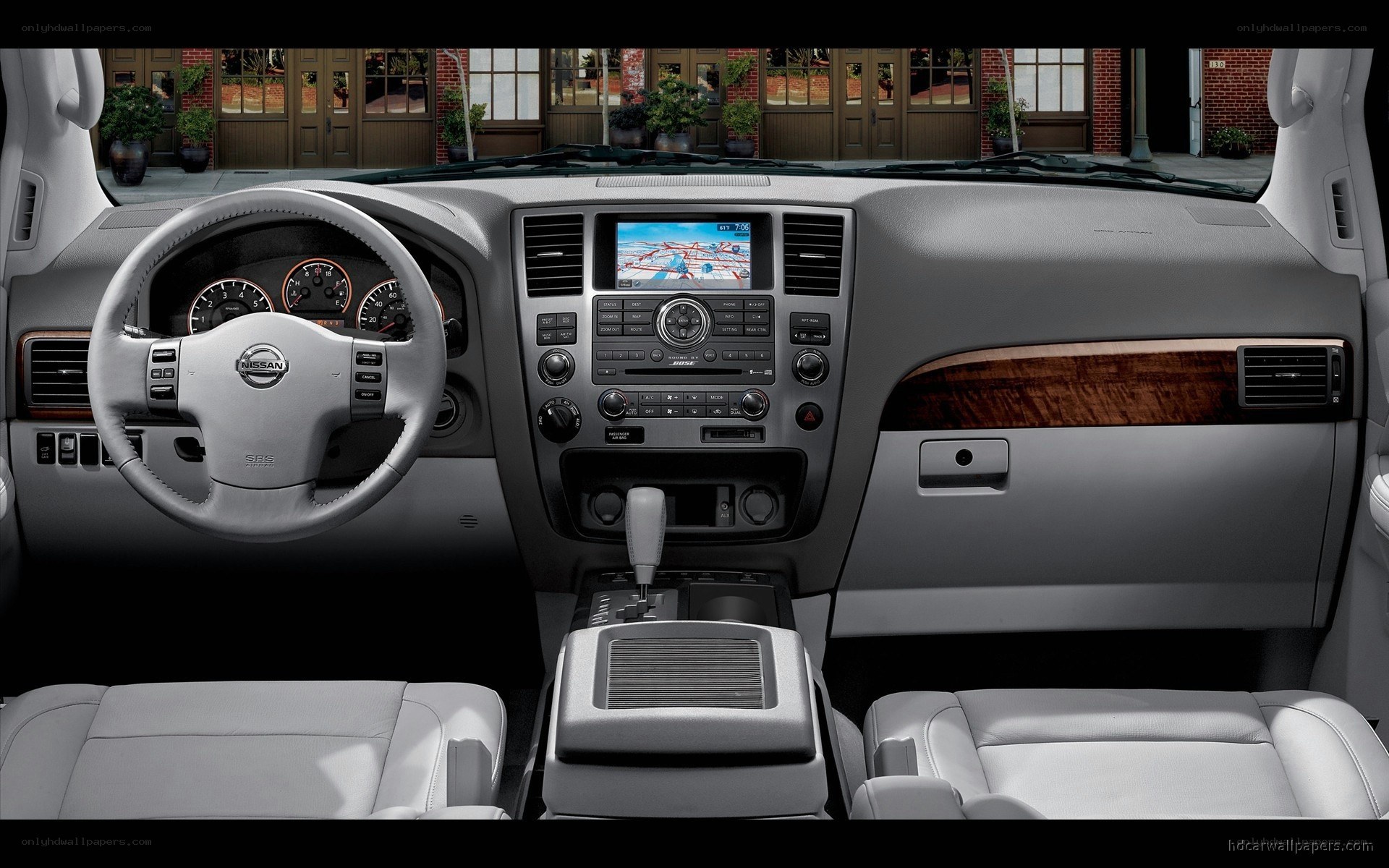 Nissan Armada interior dashboard