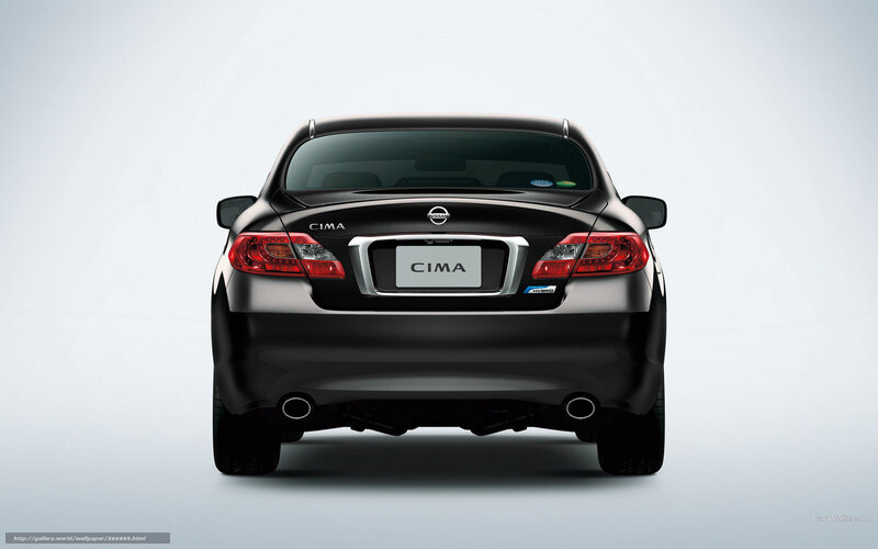 Nissan Cima rear view