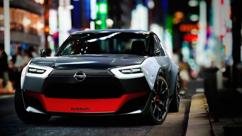 Nissan Concept Car — Black, Dramatic