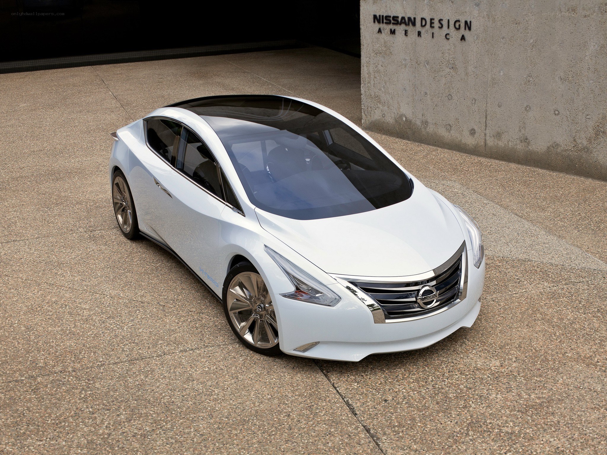 Nissan concept car display