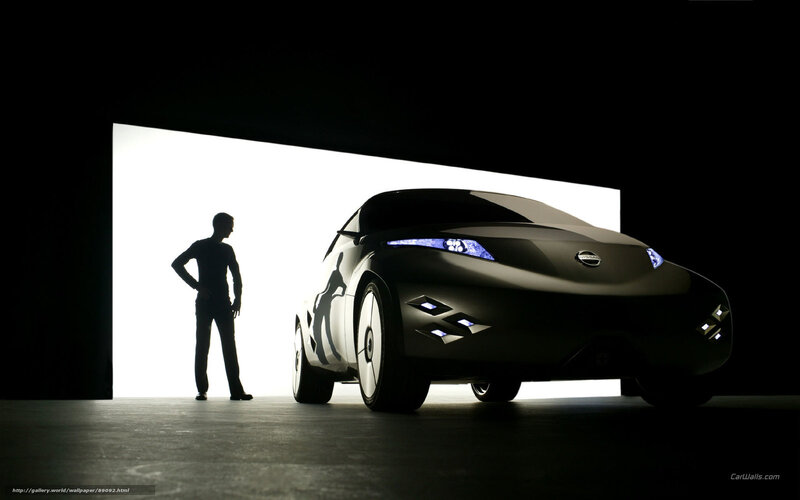 Nissan concept car display