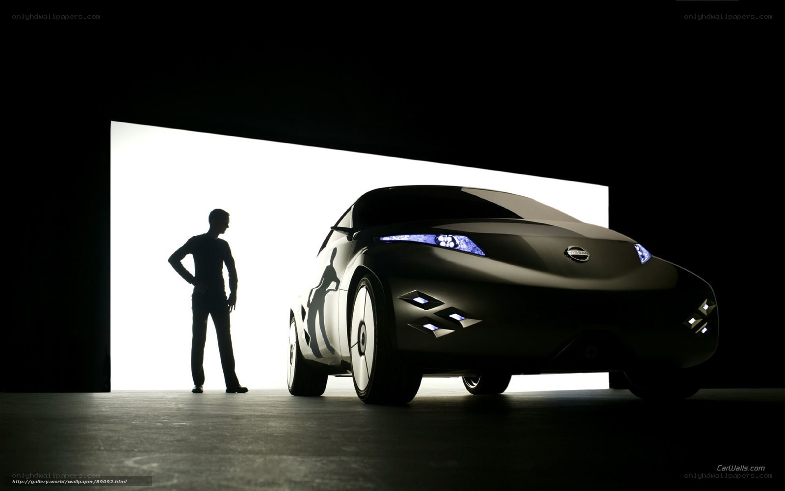 Nissan concept car display