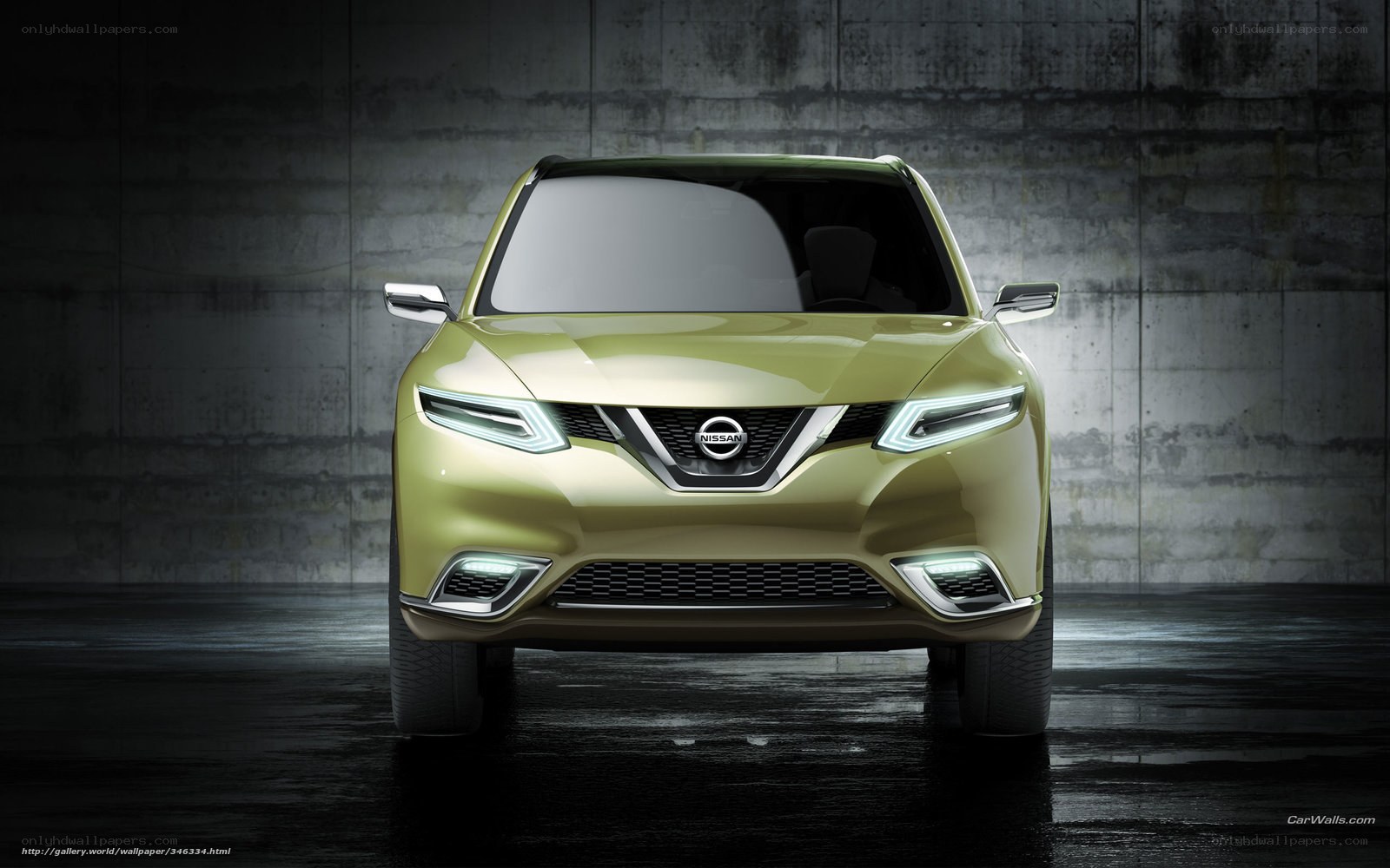 Nissan concept car front view