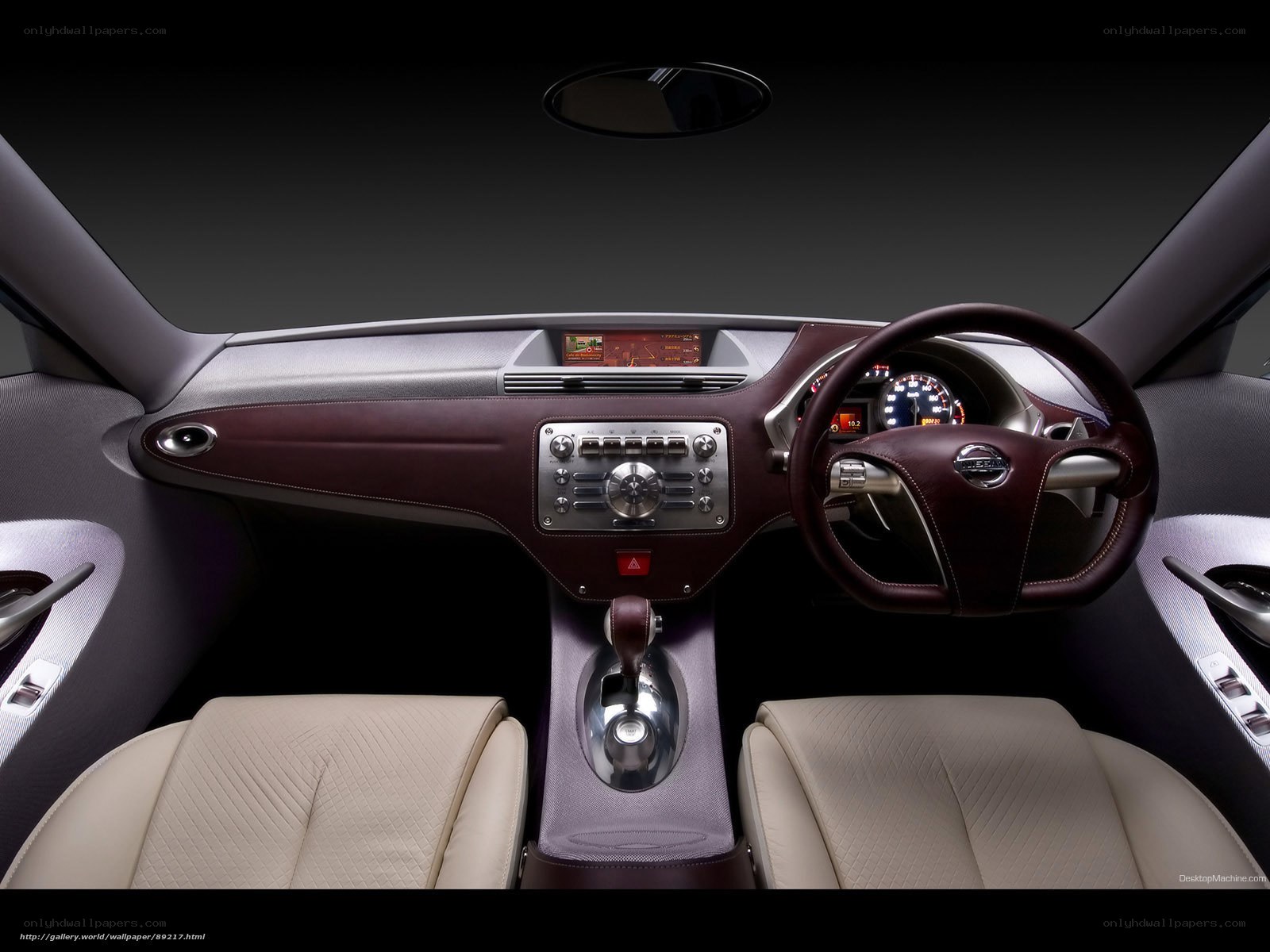 Nissan concept car interior