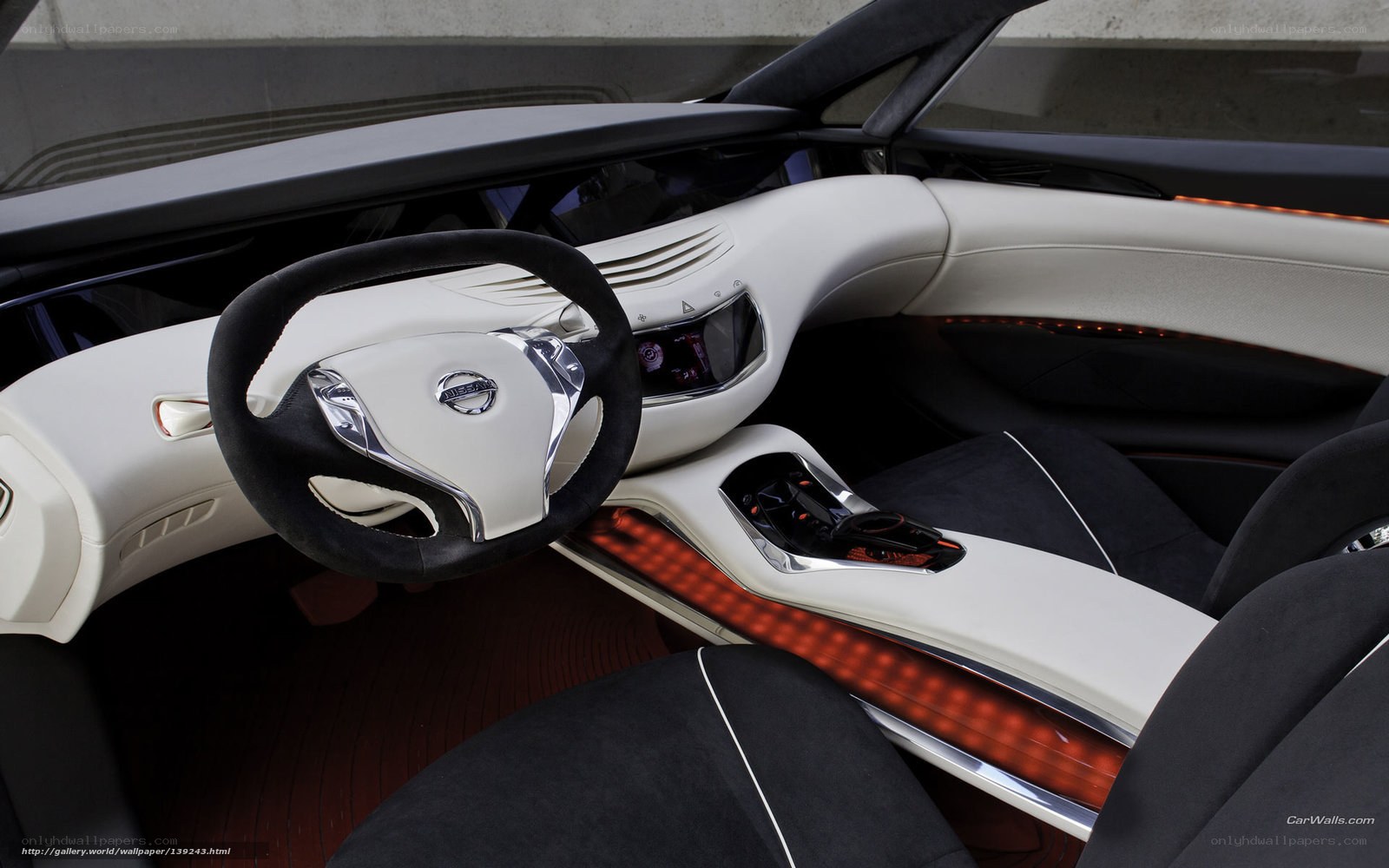 Nissan concept car interior