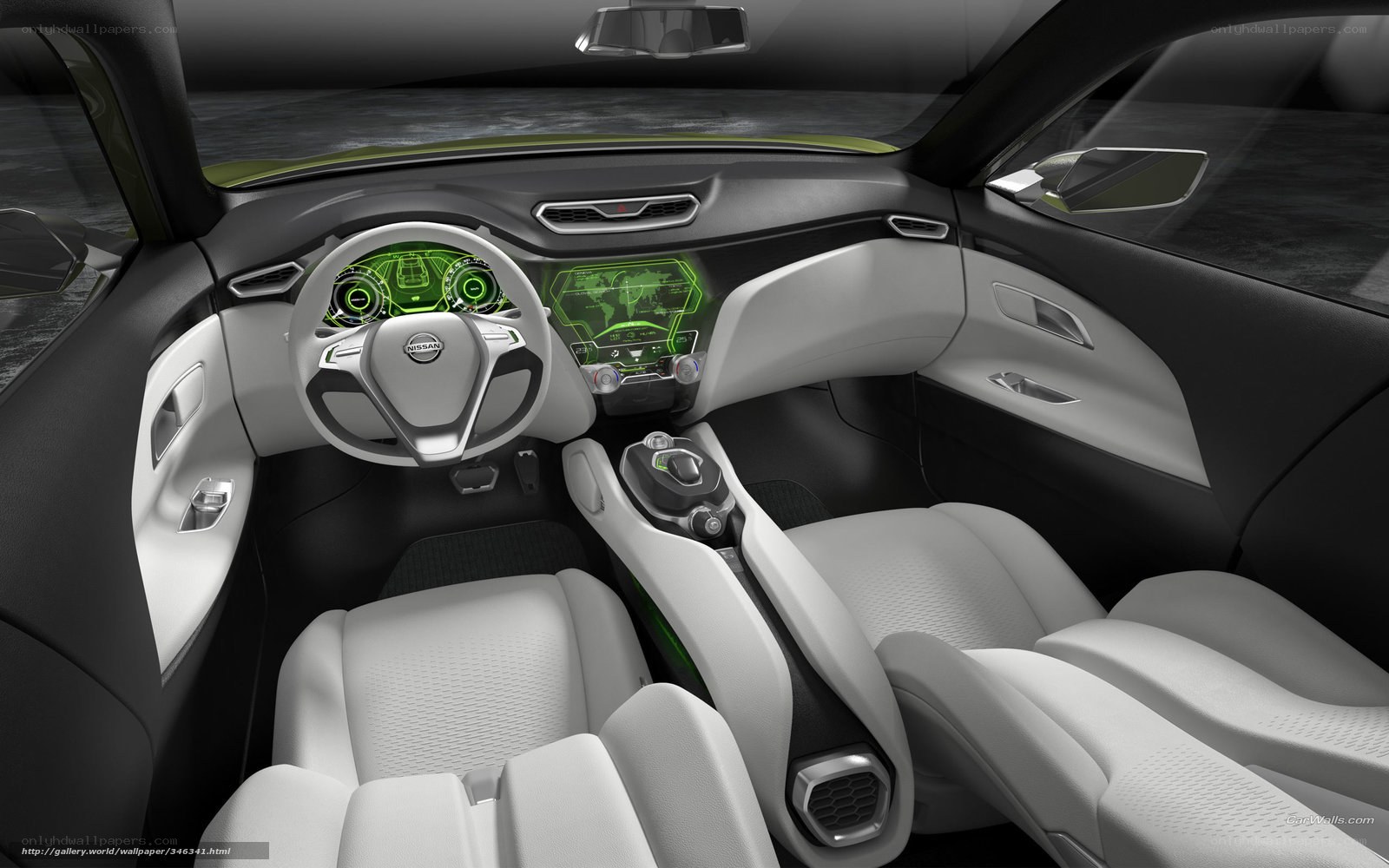 Nissan concept car interior