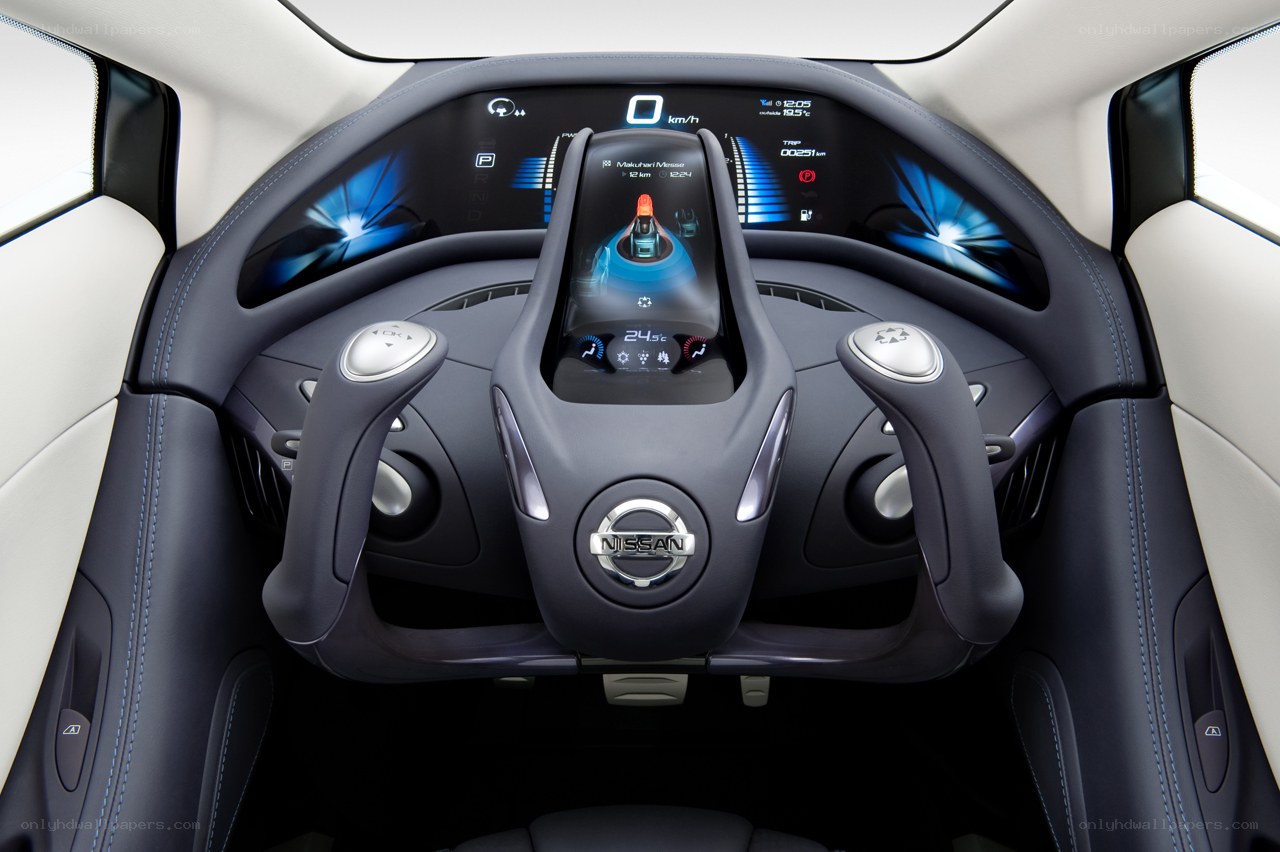 Nissan concept car interior