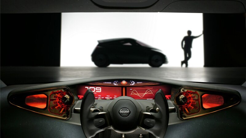 Nissan concept car interior