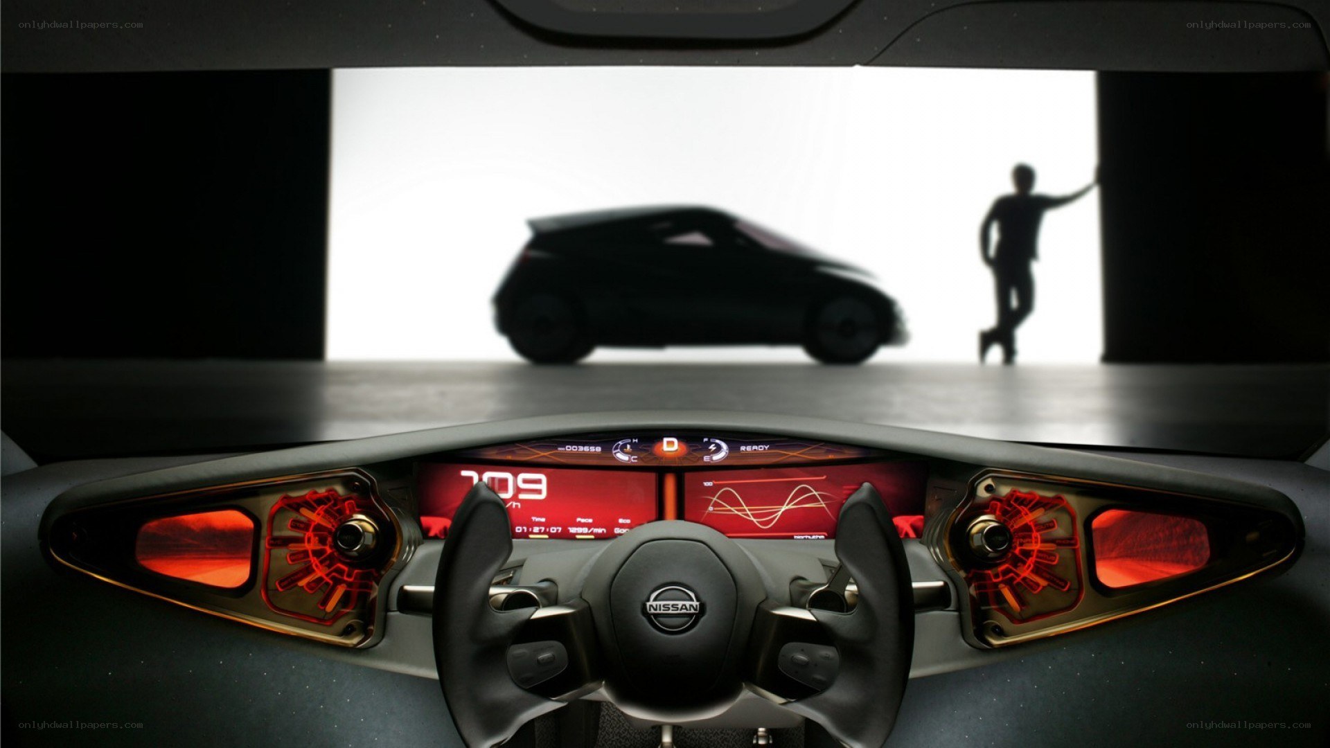 Nissan concept car interior