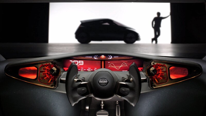 Nissan concept car interior