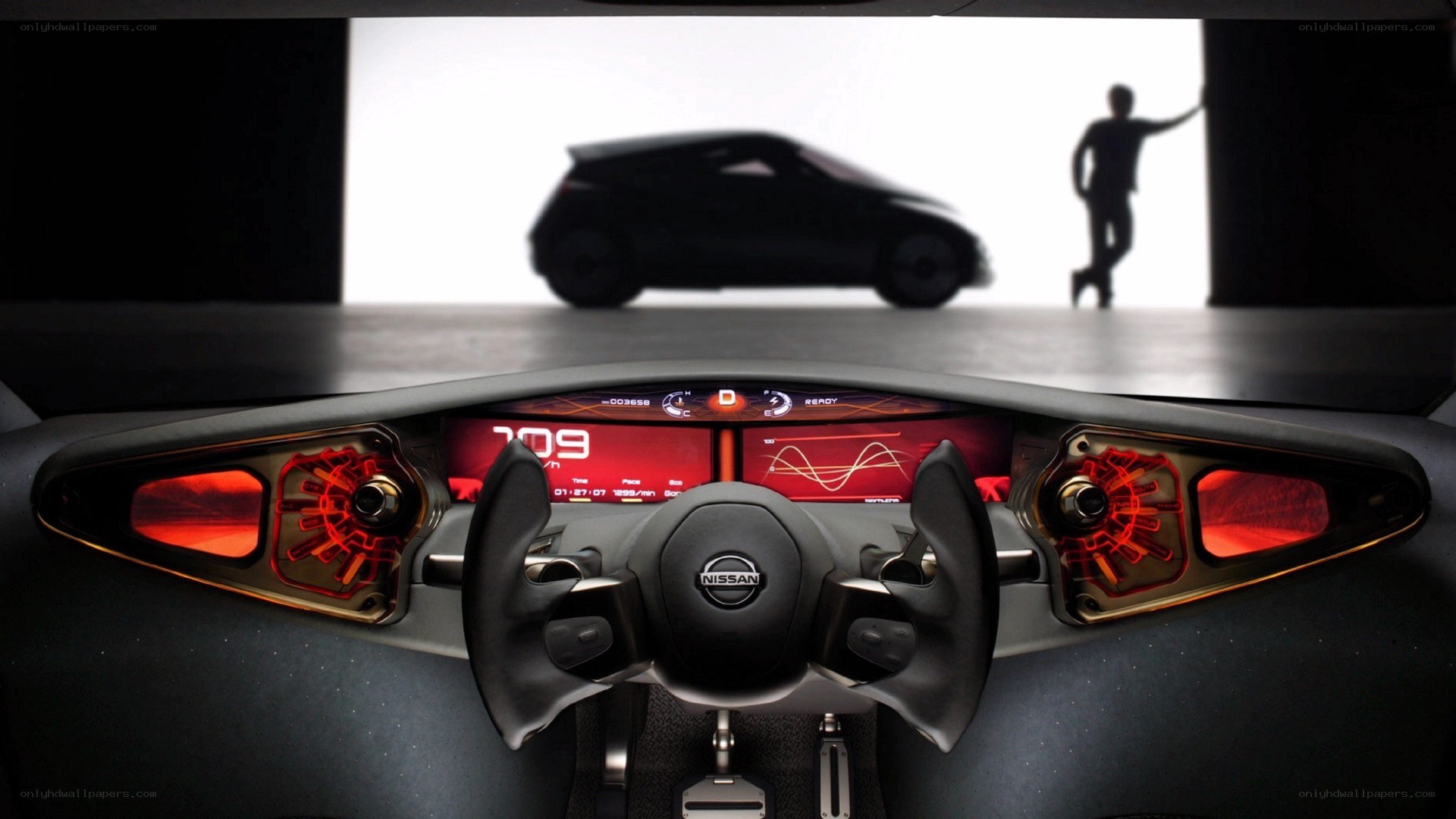 Nissan concept car interior