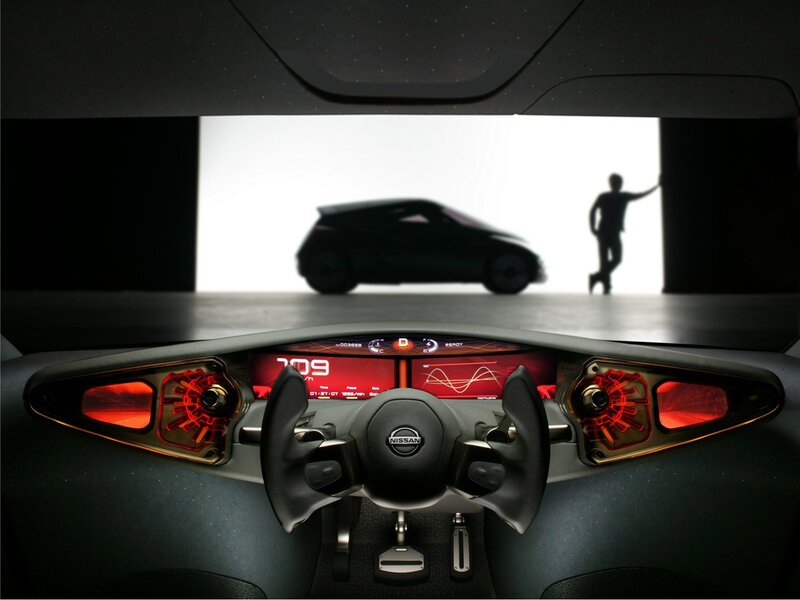 Nissan concept car interior
