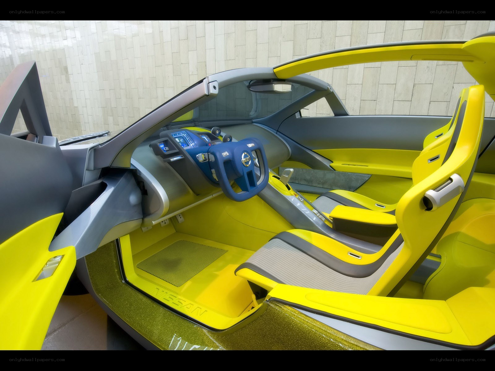 Nissan concept car interior
