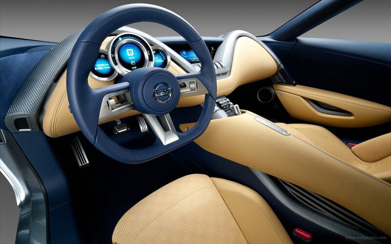 Nissan concept car interior