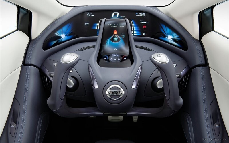 Nissan concept car interior
