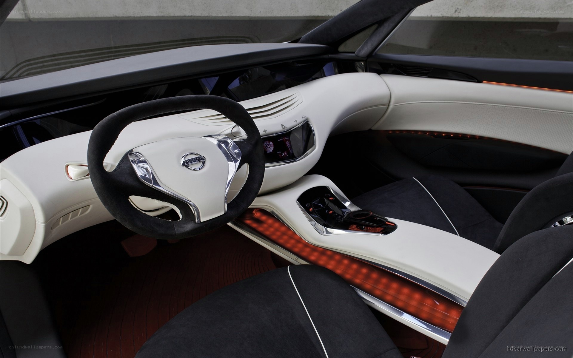Nissan concept car interior