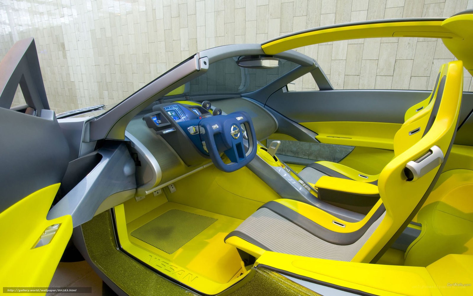 Nissan concept car interior