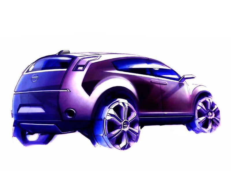 Nissan Concept Car — Purple