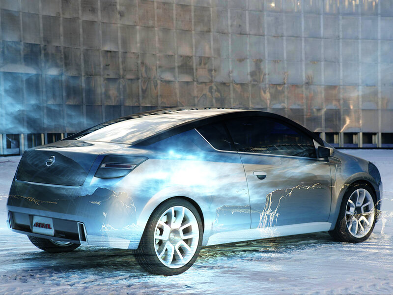 Nissan Concept Car — Silver