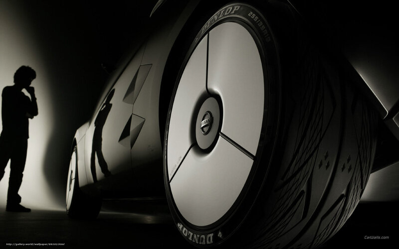 Nissan concept car wheel