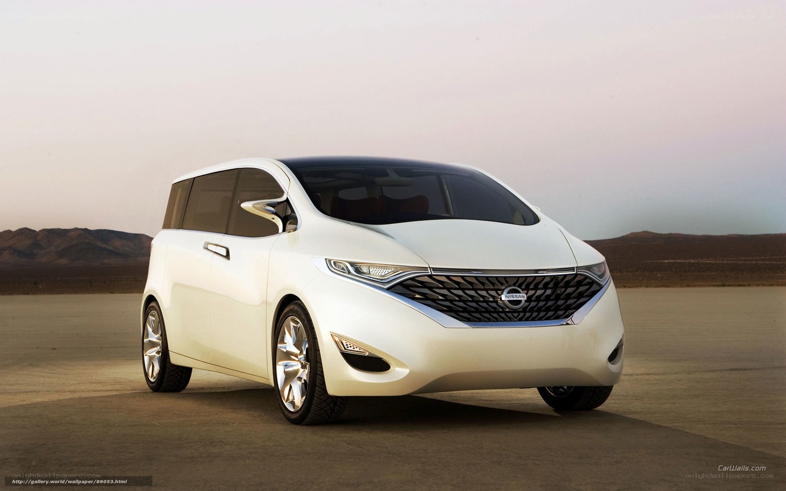 Nissan concept minivan
