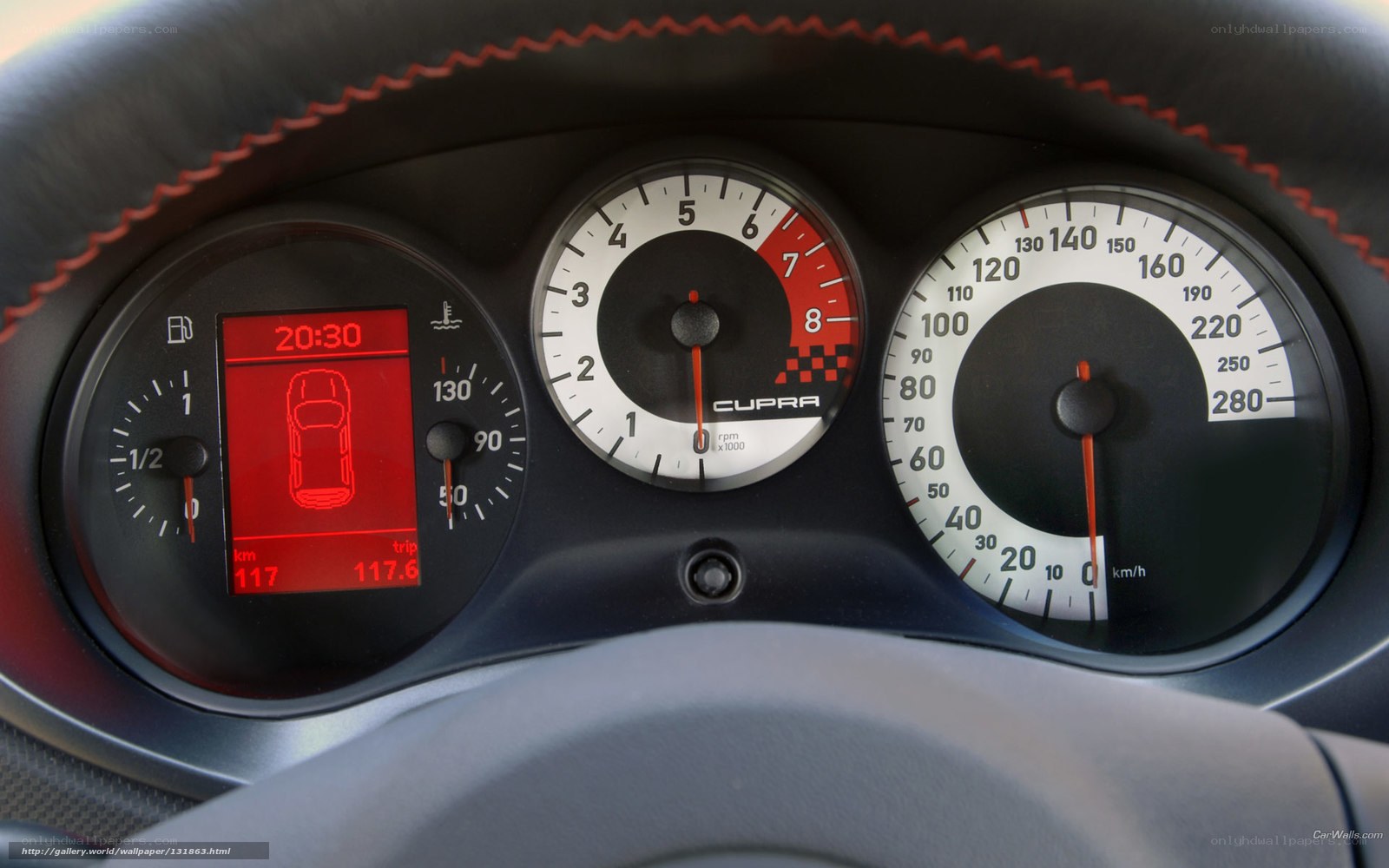 Nissan Cupra dashboard