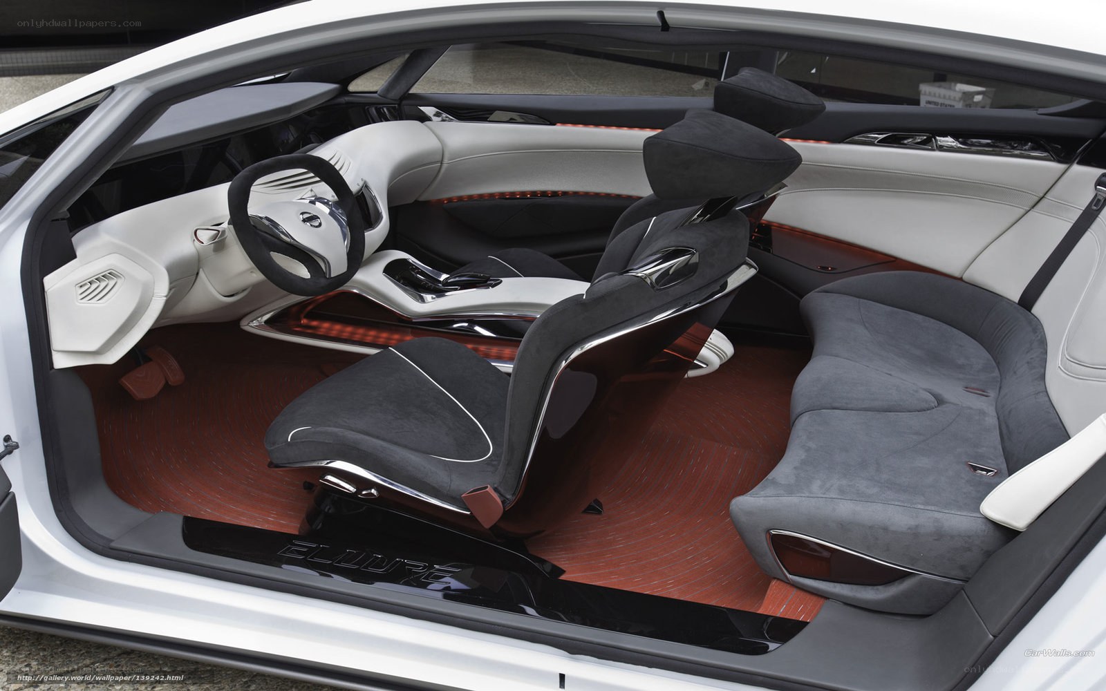 Nissan Elure concept interior