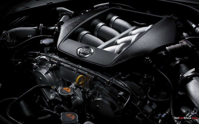Nissan engine bay