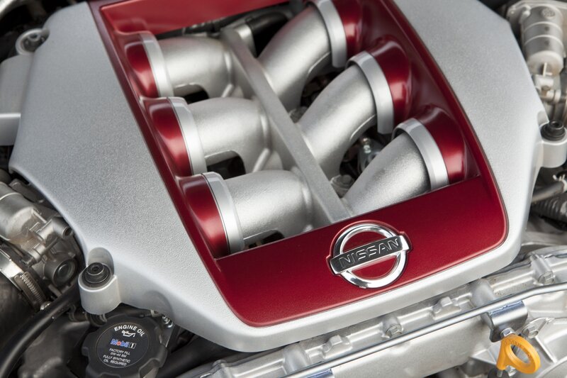 Nissan Engine Cover — Silver