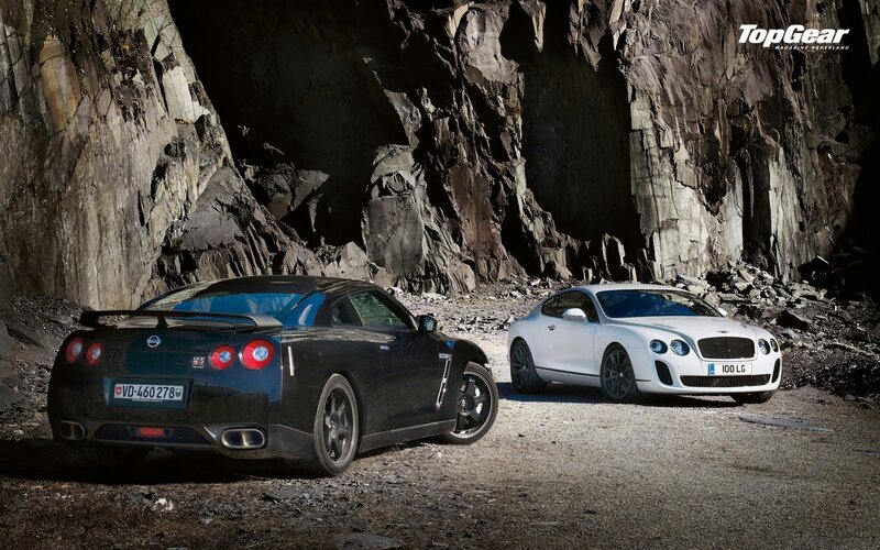 Nissan GT-R and Bentley Continental