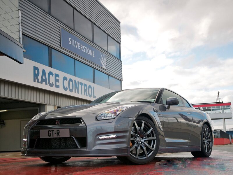 Nissan GT-R at Silverstone