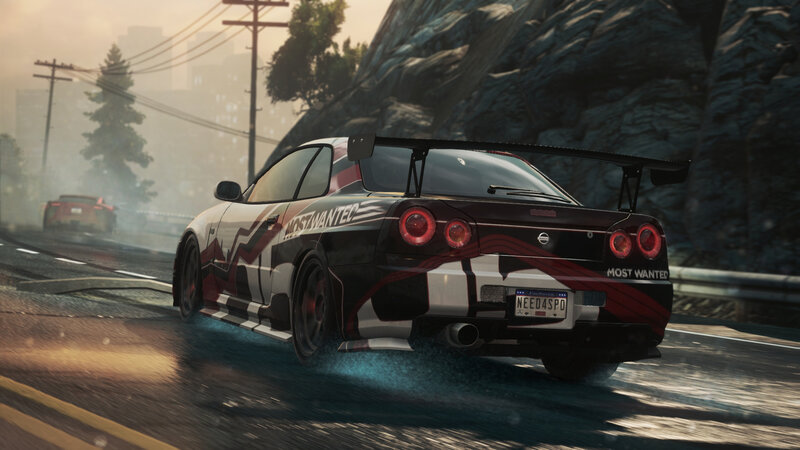 Nissan GT-R in Most Wanted livery