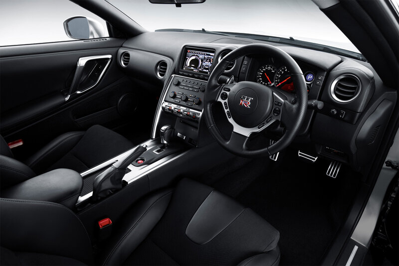 Nissan GT-R interior cockpit