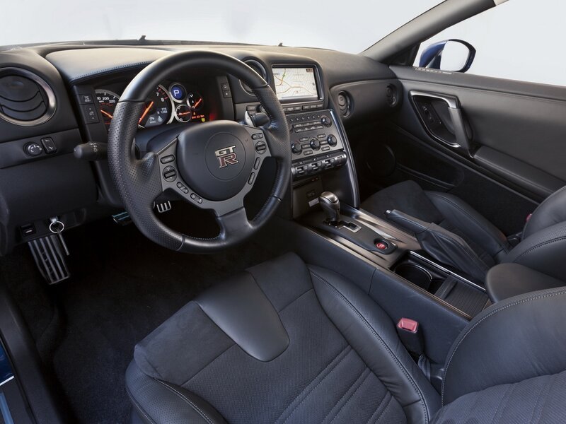 Nissan GT-R interior cockpit