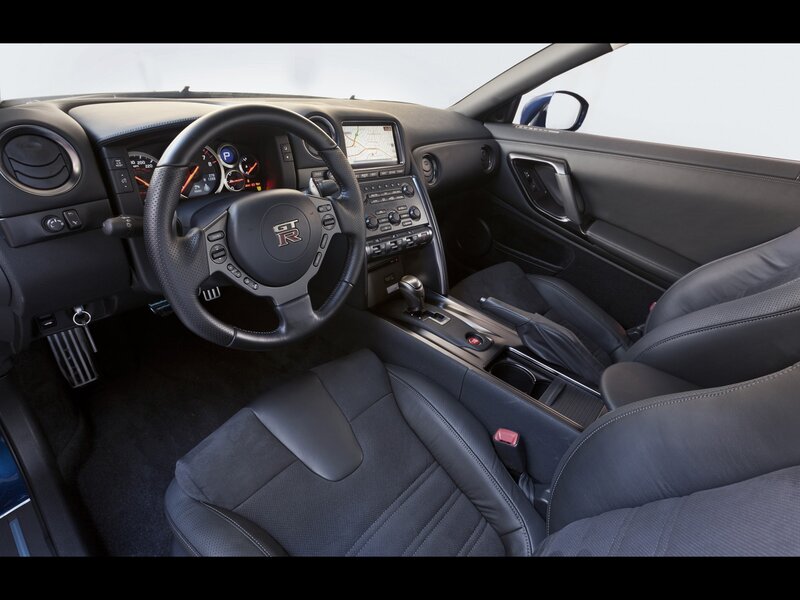Nissan GT-R interior cockpit