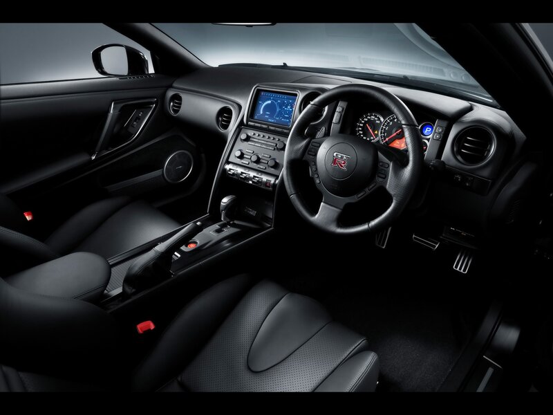 Nissan GT-R interior cockpit