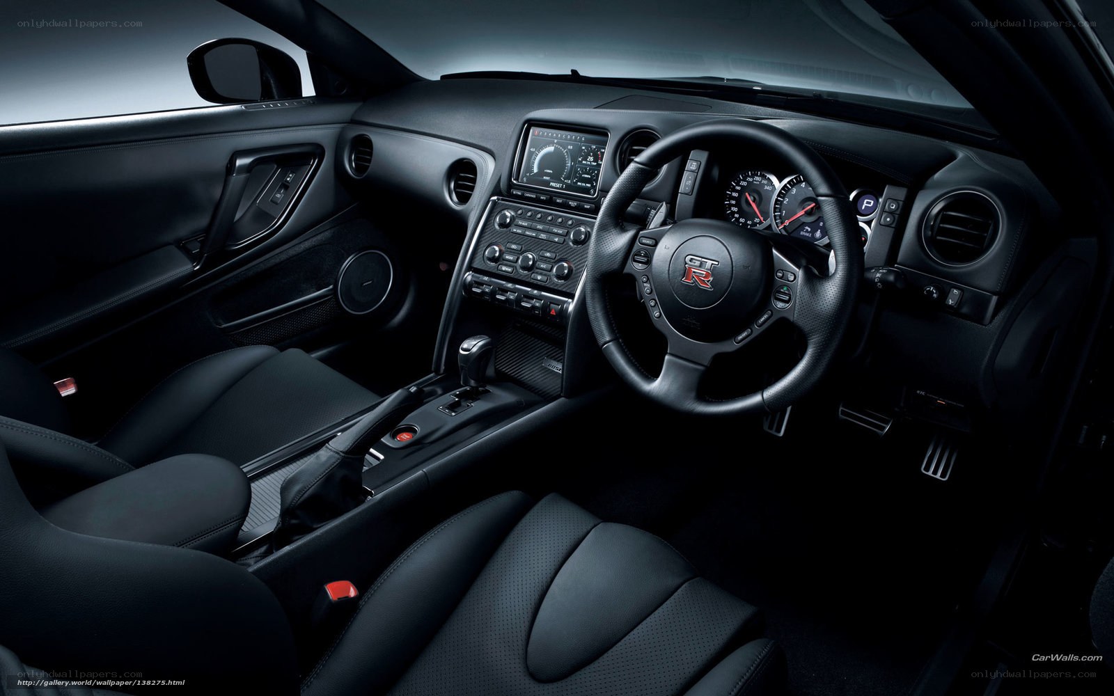 Nissan GT-R interior cockpit