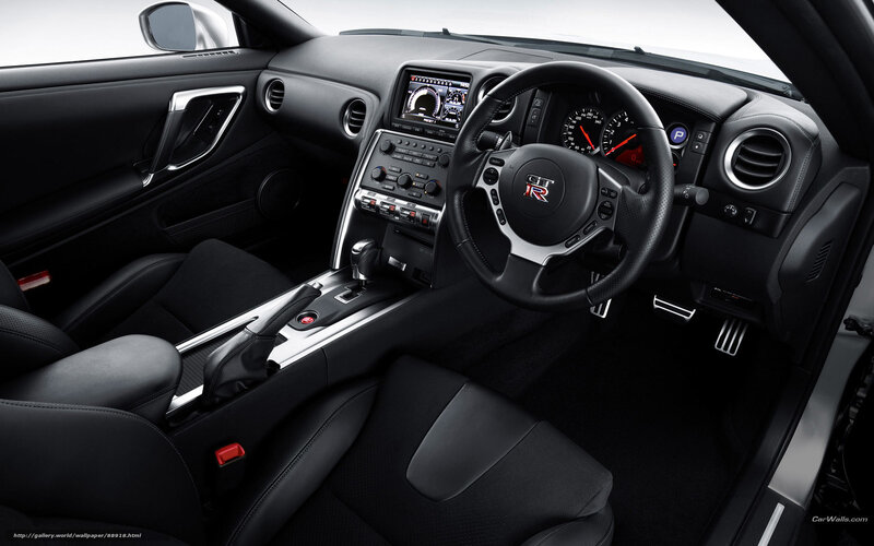 Nissan GT-R interior dashboard