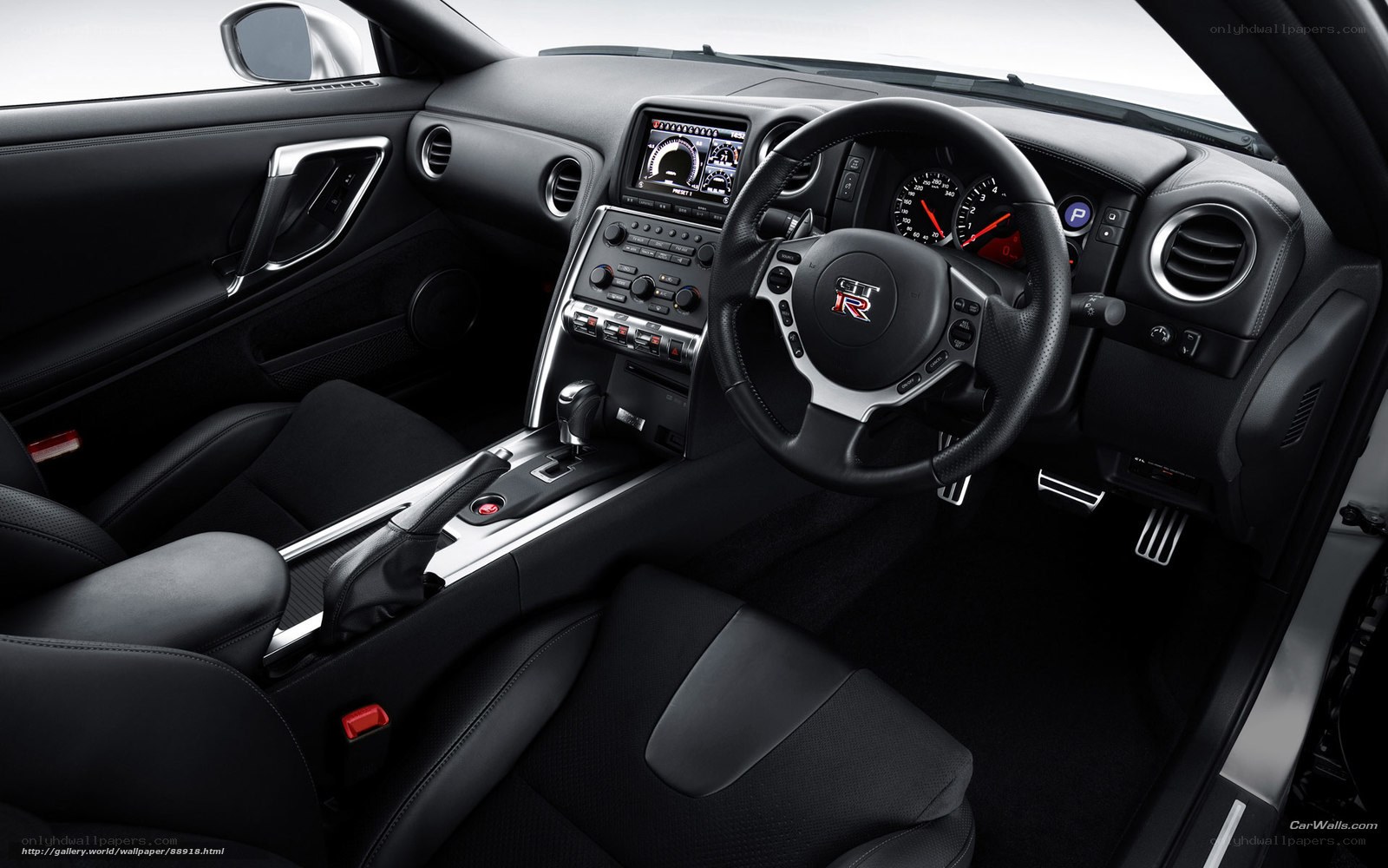 Nissan GT-R interior dashboard