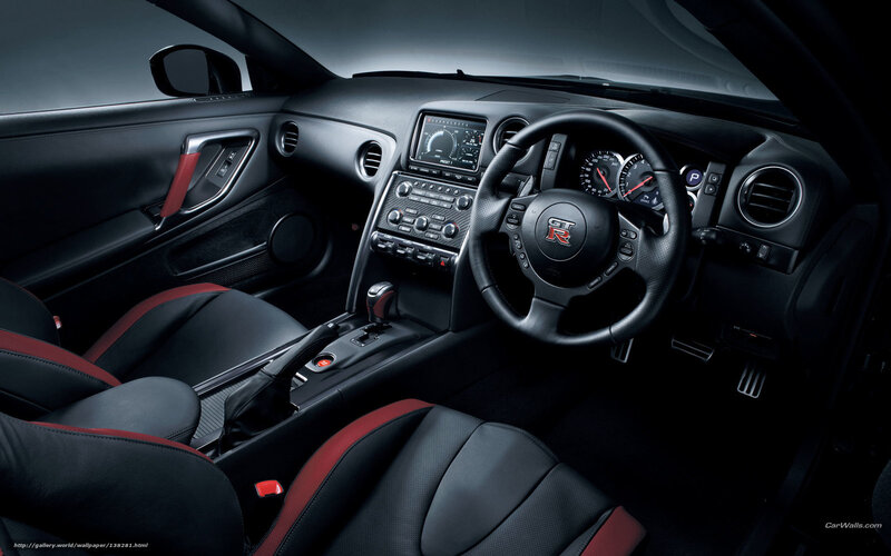 Nissan GT-R interior dashboard