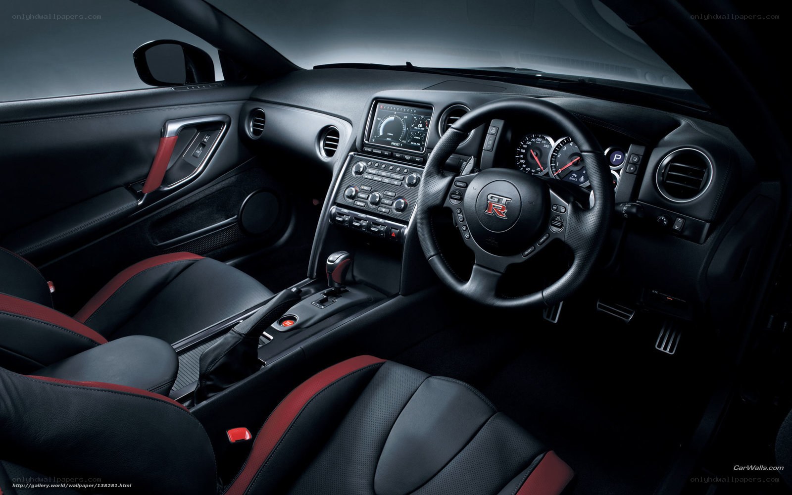 Nissan GT-R interior dashboard