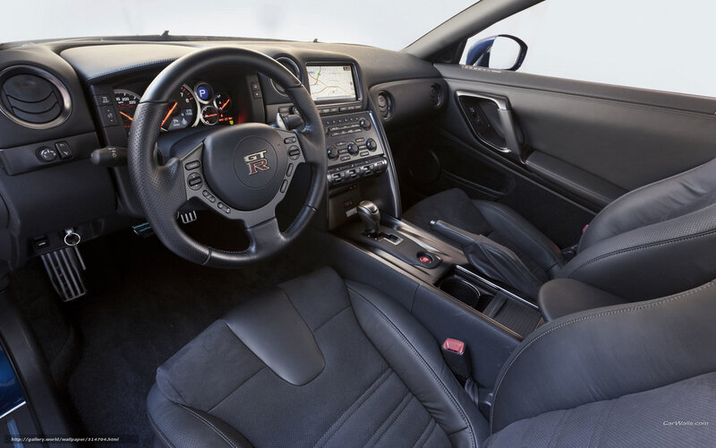 Nissan GT-R interior dashboard