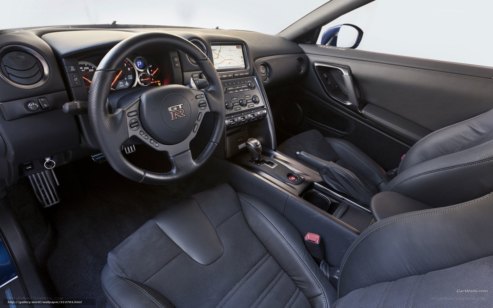Nissan GT-R interior dashboard