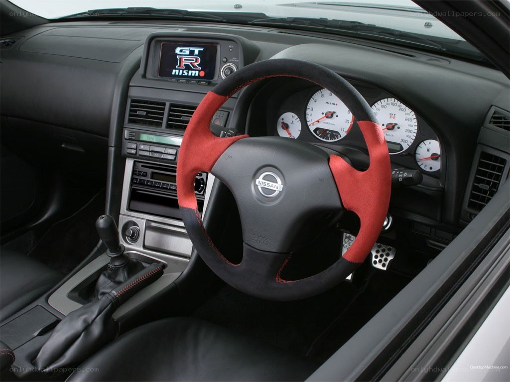 Nissan GT-R interior dashboard
