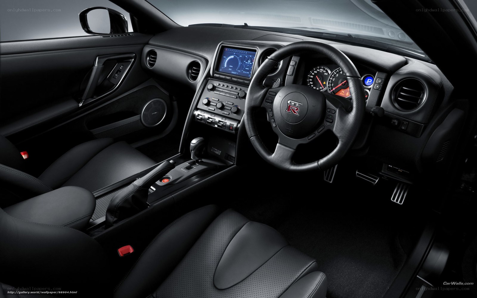 Nissan GT-R interior dashboard